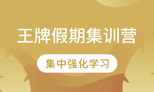 王牌假期集训营